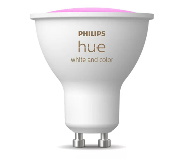 Philips Hue Hue White and color ambiance Inteligentny reflektor GU10 8720169229754 - 1271530 - zdjęcie